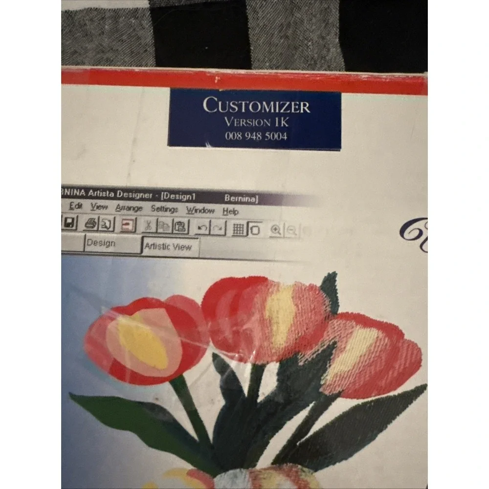 Bernina Artista Embroidery Software Kit‎ Microsoft 95 Customizer Version 1 K
